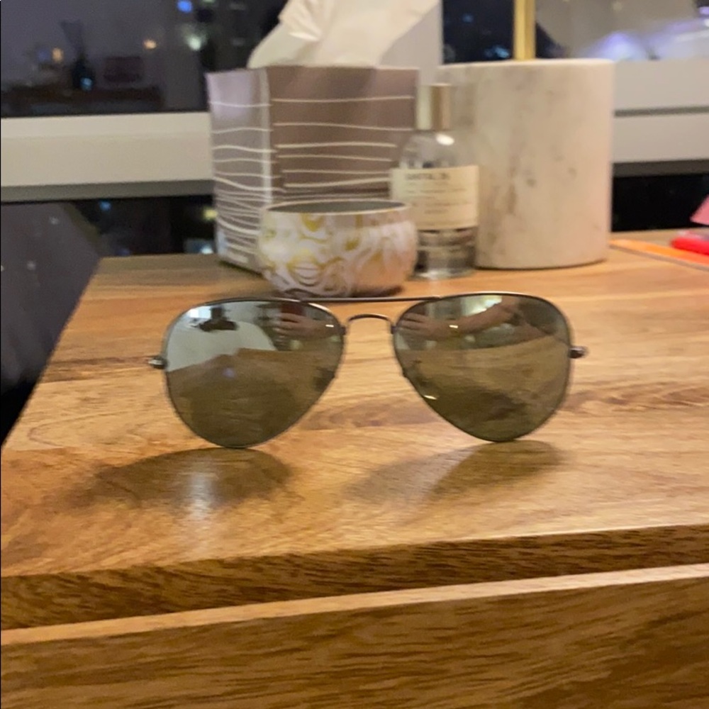Silver Ray Bans